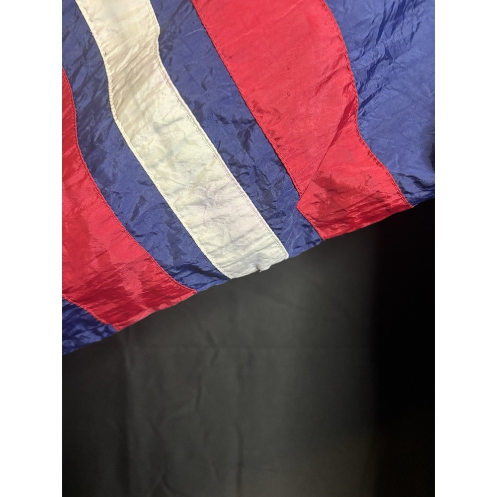 Vintage 90s Perry Ellis America Windbreaker Jacket Colorblock USA Mens L - Picture 9 of 12